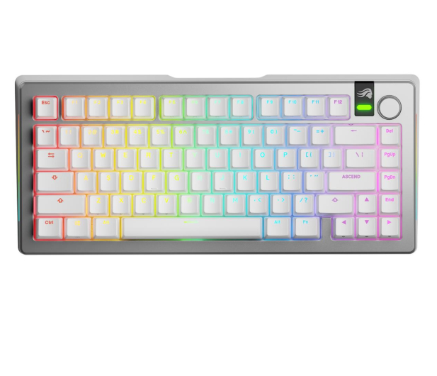 Glorious GMMK 3 PRO 75% Wireless Silver - US - 1277703 - zdjęcie